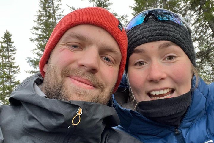 Par på skogstur